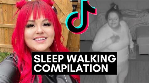 celina spooky boo fake sleepwalking|reacting to my sleepwalking videos.